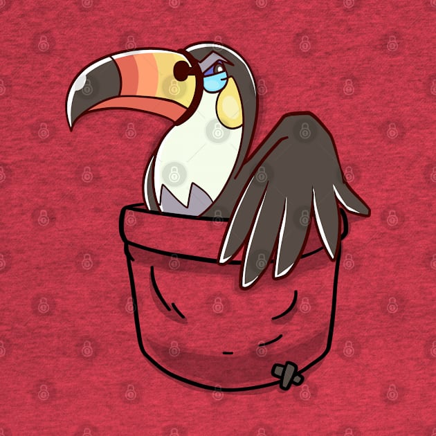 Pocket Anger Toucan by TechraPockets